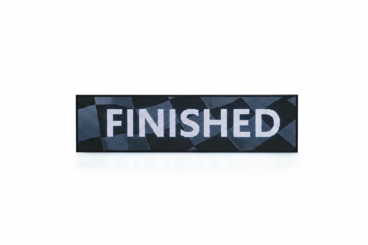 finished